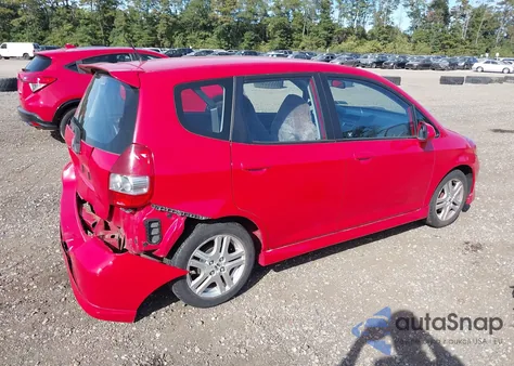 2007 Honda Fit Sport z USA, uszkodzony, nr VIN JHMGD38687S010768